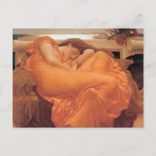 Frederic Leighton Flaming June Postcard