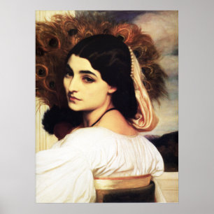 Frederic Leighton Pavonia Poster