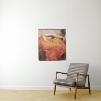 Frederic Lord Leighton Flaming June Square Art