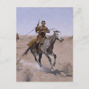 Frederic Remington Art Postcard