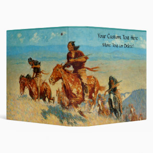 Frederic Remington's The Buffalo Runners (1909) Binder
