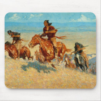 Frederic Remington's The Buffalo Runners (1909) Mouse Pad