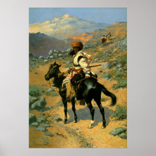 Frederic Remington's The Indian Trapper (1889) Poster