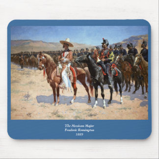 Frederic Remington's The Mexican Major (1889) Mouse Pad