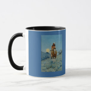 Frederic Remington's The Outlier 1909 Mug