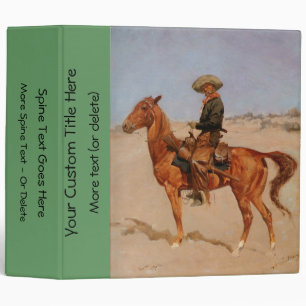 Frederic Remington's The Puncher (1895) Binder