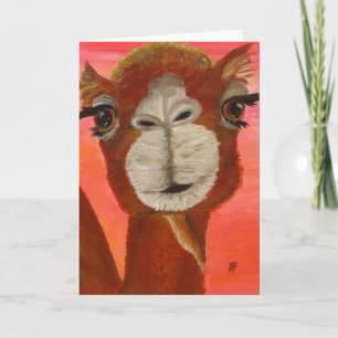 Frederic the cute Camel - Greeting Card