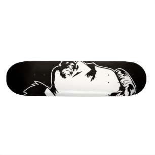 Frederich Nietzsche Portrait Mousepad Skateboard