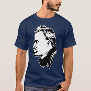 Frederich Nietzsche Portrait Mousepad T-Shirt