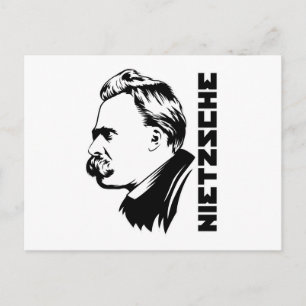 Frederich Nietzsche Portrait Postcard