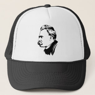 Frederich Nietzsche Portrait Trucker Hat