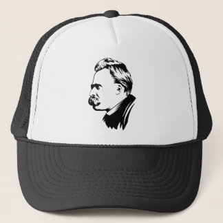 Frederich Nietzsche Portrait Trucker Hat