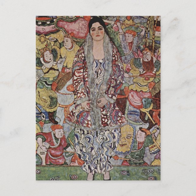 Frederiche Maria Beer par Gustav Klimt Carte posta (Devant)