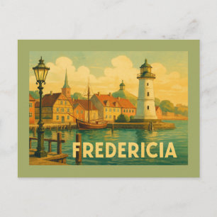 Fredericia Denmark Soldier Postcard