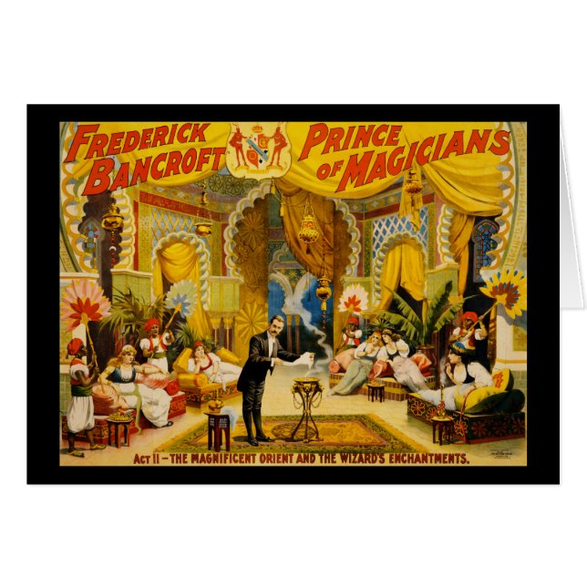 Frederick Bancroft prince of magicians (Front Horizontal)