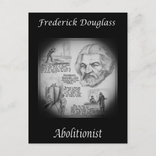 Frederick Douglass ~Abolitionist ~Orator~Reformer Postcard