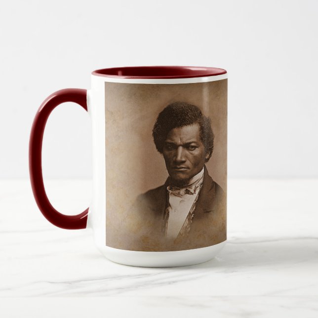Frederick Douglass Cite Mug "Endurance" (Gauche)