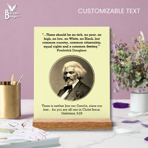 FREDERICK DOUGLASS Personne riche Personne pauvr