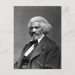 Frederick Douglass Portrait by George K. Warren Postcard