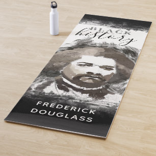 Frederick Douglass Watercolor Painting Yoga Mat