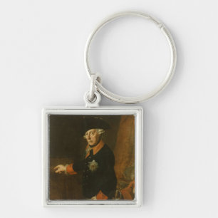 Frederick II The Great of Prussia, c.1763 Keychain