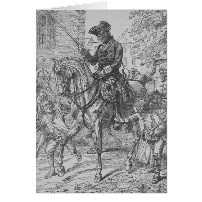 Frederick le grand de la Prusse (Devant)