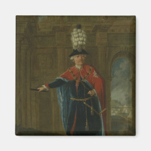 Frederick the Great dressed in the costume Magnet