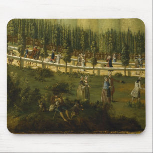 Frederick the Great on horseback Mouse Pad