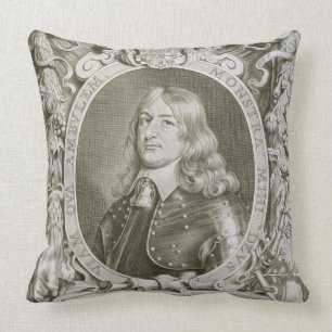 Frederick William (1620-88) Elector of Brandenburg Throw Pillow