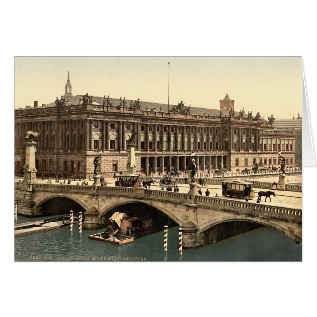 Fredericks Bridge and the Bourse, Berlin, Germany (Front Horizontal)