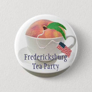 Fredericksburg Tea Party 2 Inch Round Button