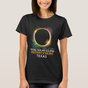 Fredericksburg Texas Totality Total Solar Eclipse  T-Shirt