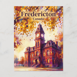 Fredericton City Hall Canada Postcard