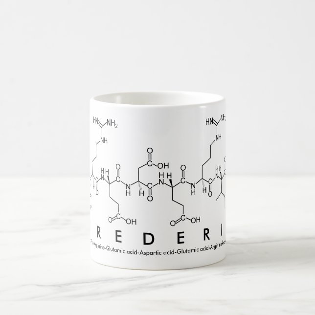 Frederik peptide name mug (Center)