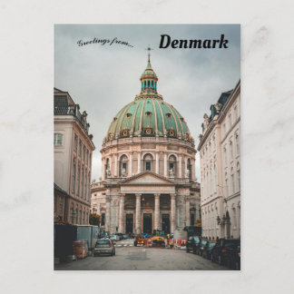 Frederik's Church Copenhagen Denmark Postcard