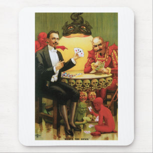 Fredrik The Great ~ Magician Vintage Magic Act Mouse Pad