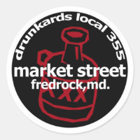 Fredrock Drunkard Decals (sheet of 6)
