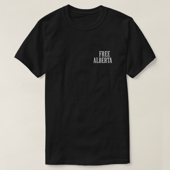Free Alberta T-Shirt (Design Front)