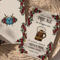 Free Ale Red Roses RPG Themed Wedding