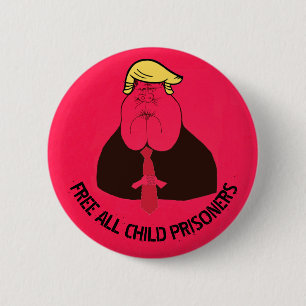 Free All Child Prisoners 2 Inch Round Button