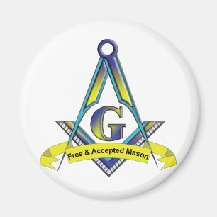 Free and Accepted Masons Magnet