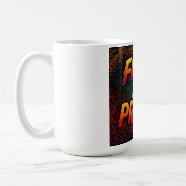 Free and Proud Coffee Mug (Left)