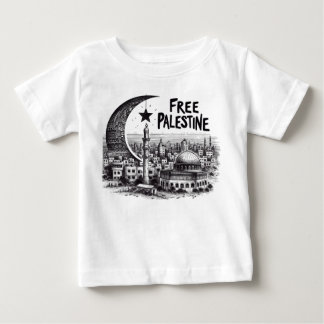Free aqsa free palestine baby T-Shirt