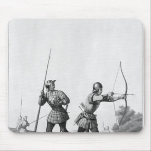 Free archers during the reign of Louis XI Mouse Pad