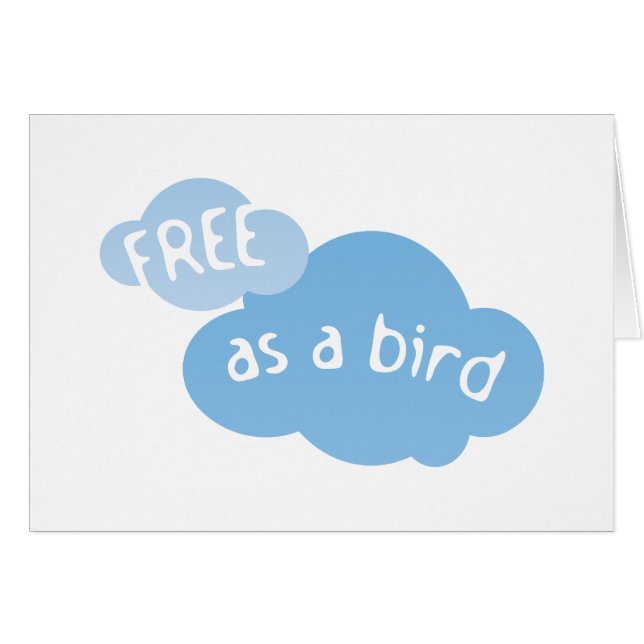 Free As A Bird (Front Horizontal)