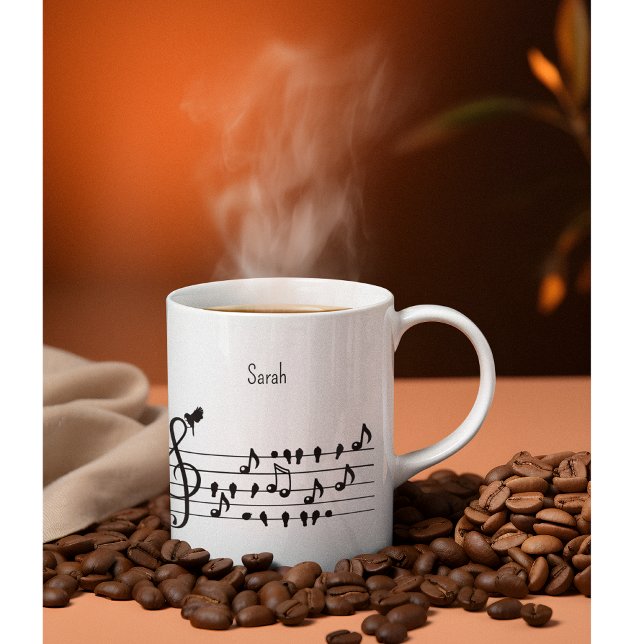 Free as a bird customizable Two-Tone coffee mug (Creator Uploaded)
