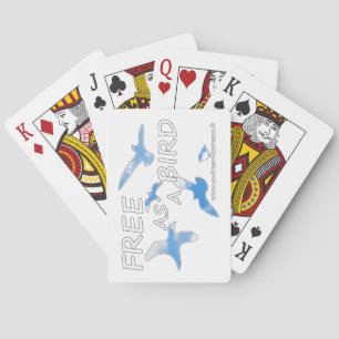 Free as a Bird   Playing Cards