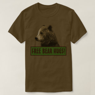 Free Bear Hugs Gay Bear T-Shirt
