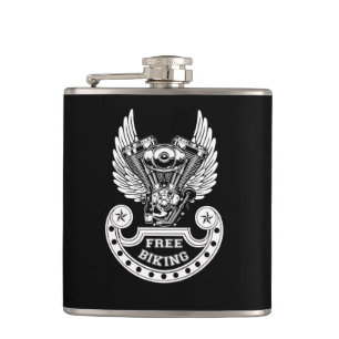 Free biking hip flask