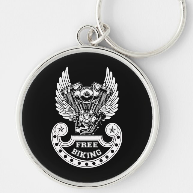 Free biking keychain (Front)